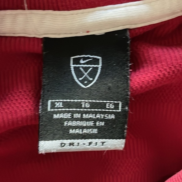 Vintage Nike PGA CHAMPIONSHIPS Red Collared Tee SzXL - Picture 9 of 10